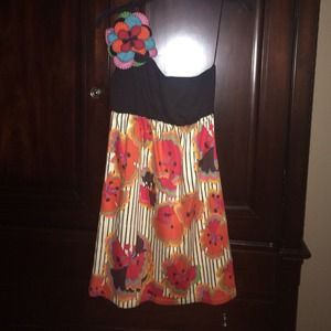 Judith March one shoulder dress NWT