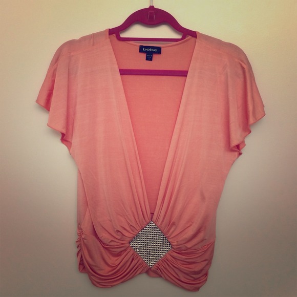 Colorful Silk top from Bebe