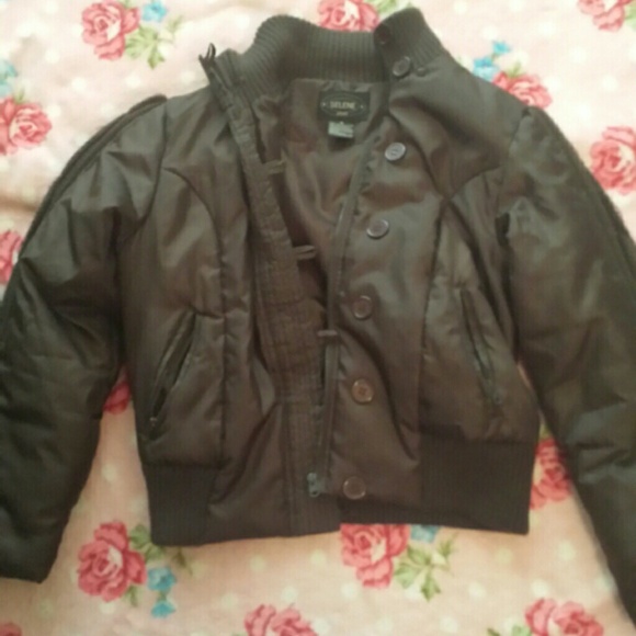 cute brown jacket