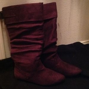 Boots dark burgundy