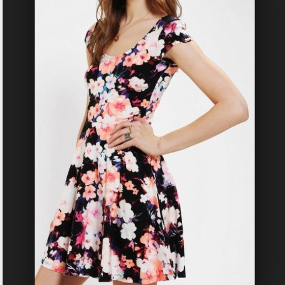 Urban outfitters floral skater dress