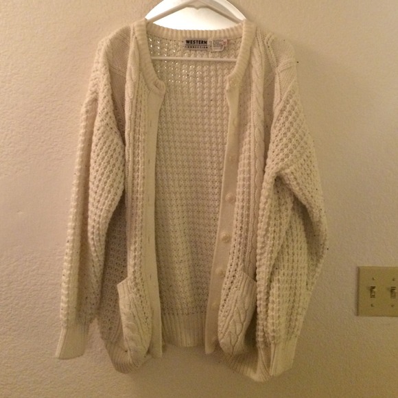Off white sweater