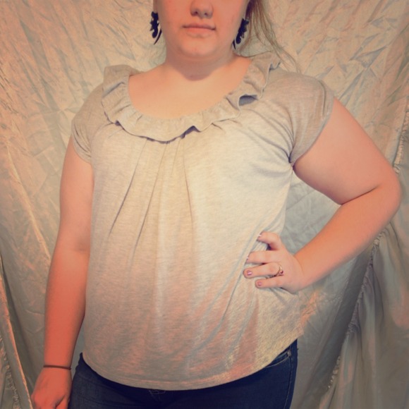 Gray Kenneth Cole NY Top | SZ XL