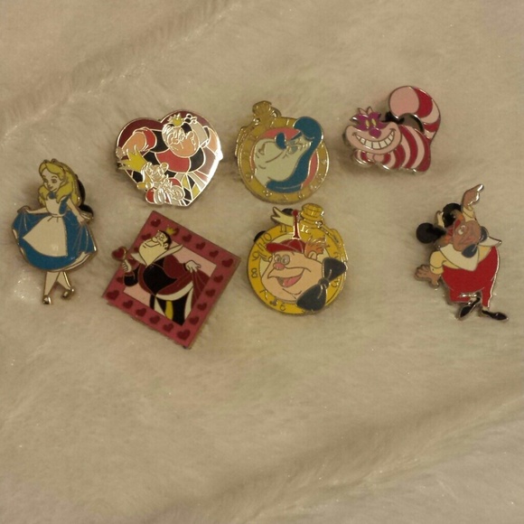 Authentic Alice tradding pins