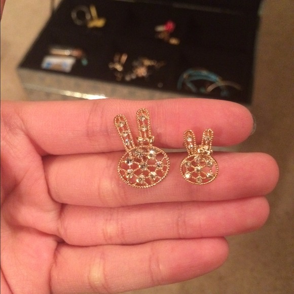 Bunny earrings