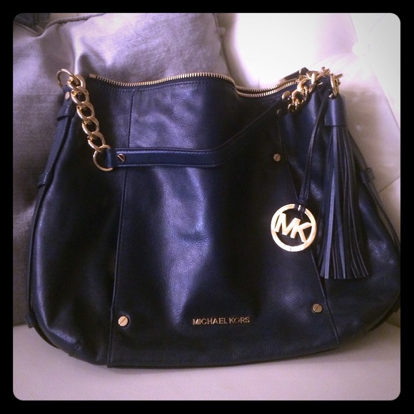 Blue Micheal Kors Purse