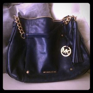 Blue Micheal Kors Purse