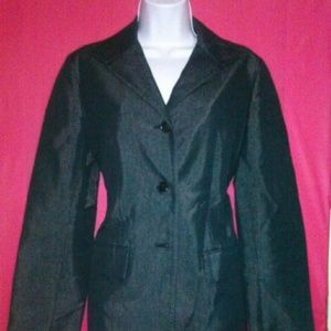 Bcbg metallic jacket coat size 8