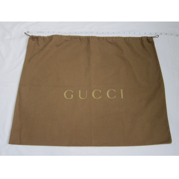 GUCCI large drawstring dustbag  AUTHENTIC