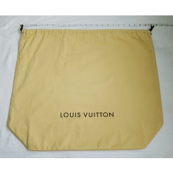 Louis Vuitton large drawstring dustbag