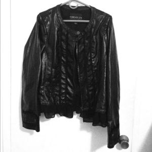 Forever 21 2XL Leather Jacket