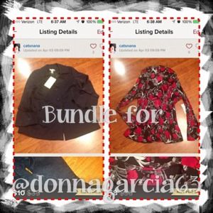 Bundle for @donnagarica63!