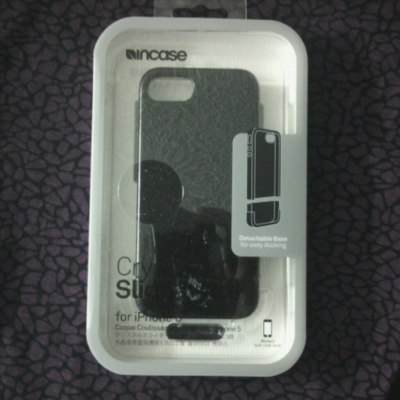 Incase Crystal Slider Case for iPhone 5 Black