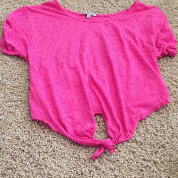 Pink half shirt