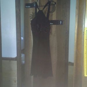A black dress