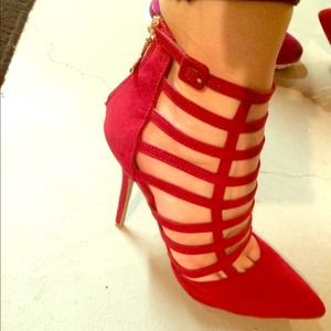 Red hot stilettos