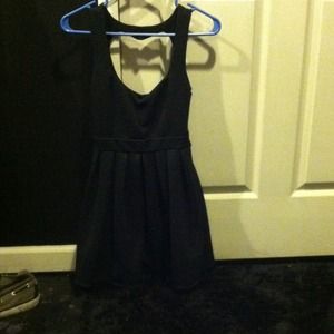 Cute black cut out dress.