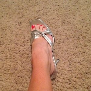Charles by Charles David silver heels