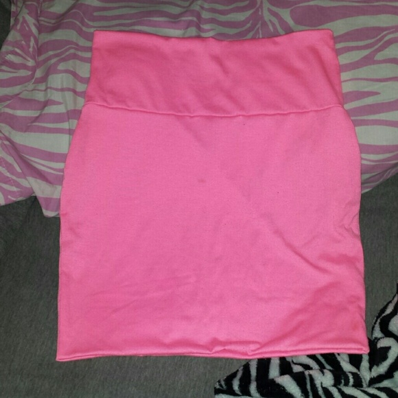 Hot Pink Skirt