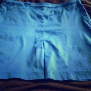 Blue skort