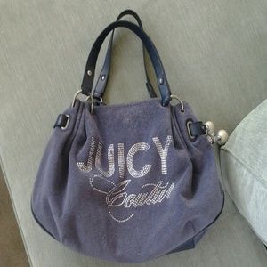 Purple Juicy Couture Cherry  purse .....