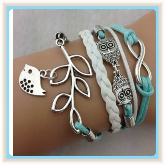 Vintage infinity bracelet