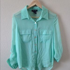 Mint loose top
