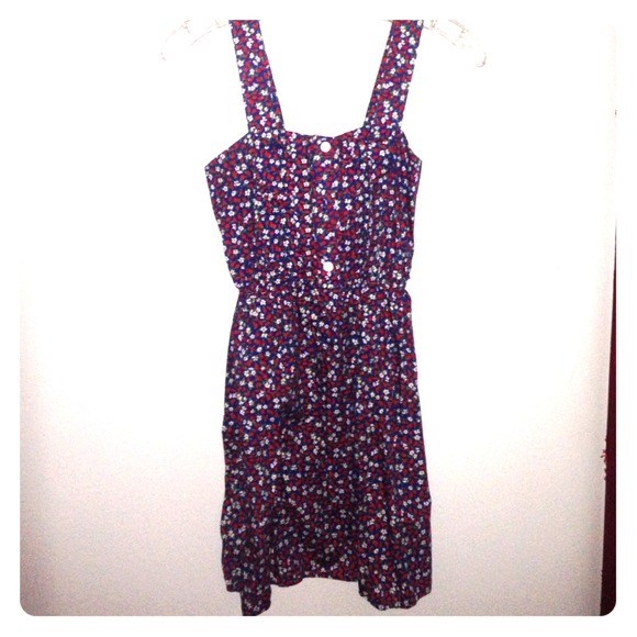 Strawberry Floral Dress