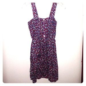 Strawberry Floral Dress