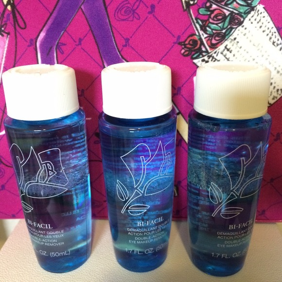 $5ea Bi-Facil eye makeup remover, 7 available.