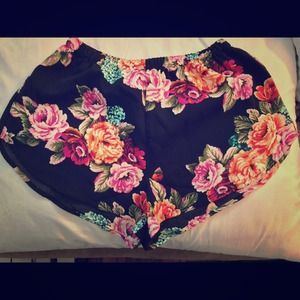 Floral shorts