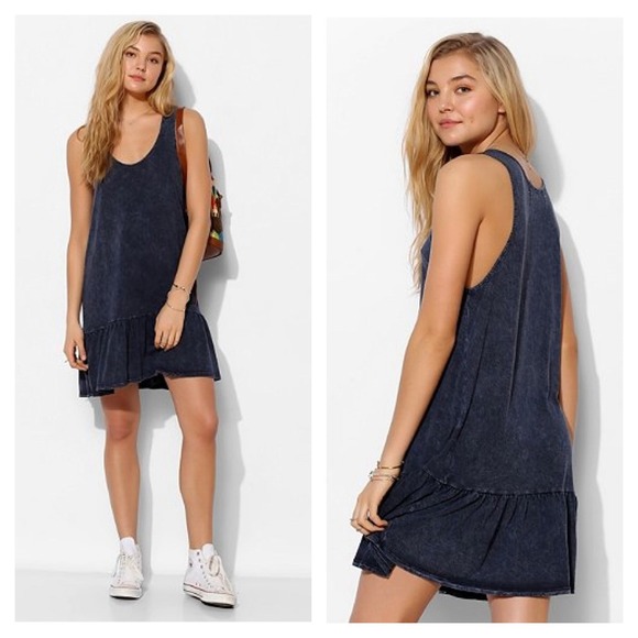 JOYPEACE Ruffle Bottom Dress - Picture 2 of 3