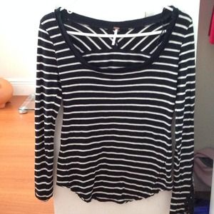Free people striped shirt