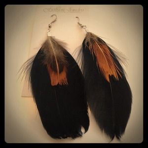 Beautiful Feather Earrings
