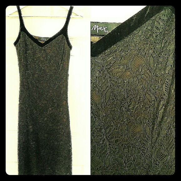 LBD Black Lace Dress