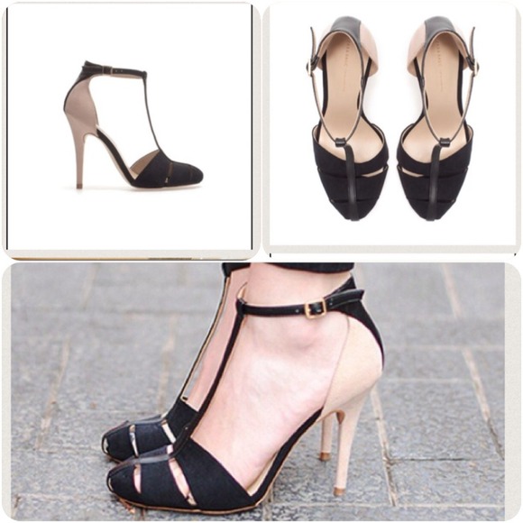 Zara Shoes - ❌Sold in Bundle-Zara Color Block Heels-BNWT