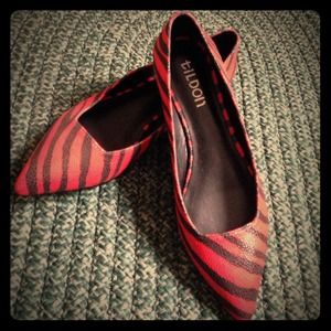 Shoes - red & black