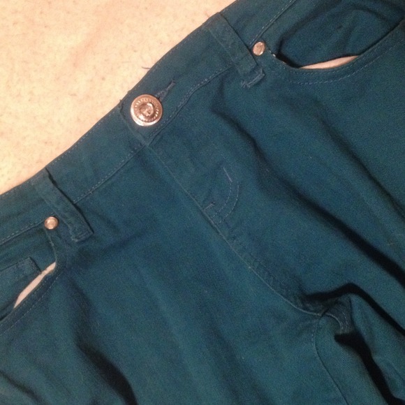 Rue21 Pants & Jumpsuits Dark Turquoise Rue 2 Skinny Jeans Poshmark