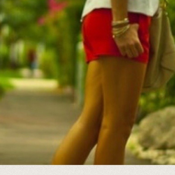 Never wore. Red Vera Wang skort. Quality Material. - Picture 3 of 3