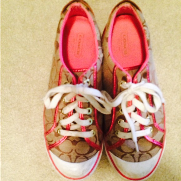 Coach sneakers! great condition
