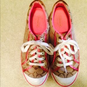 Coach sneakers! great condition