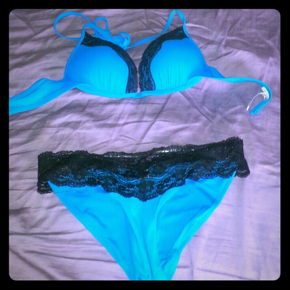 Victoria's secret pinm push up bikini