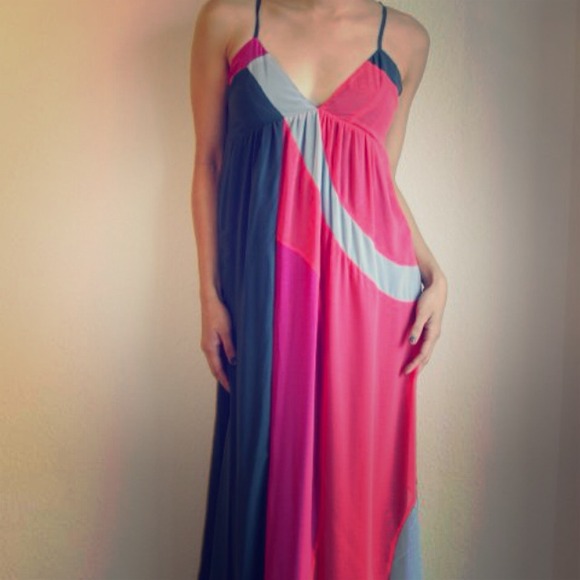 Maxi chiffon dress