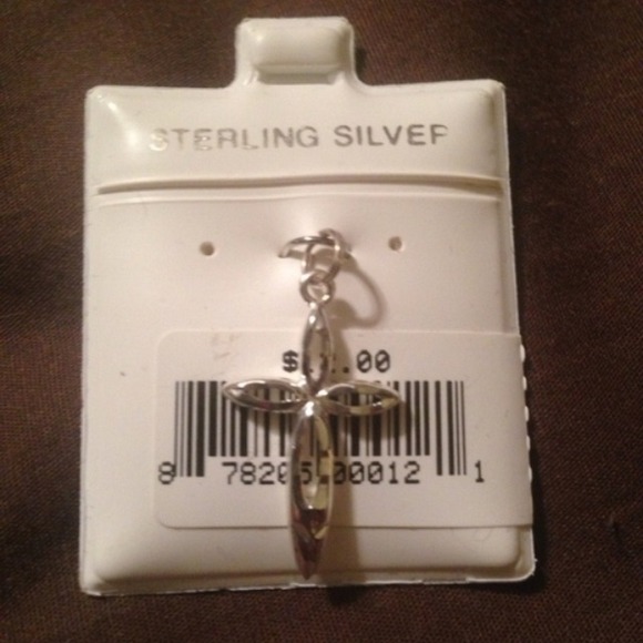 Sterling Silver Cross Charm