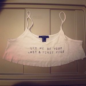 Spaghetti Strap Crop Top