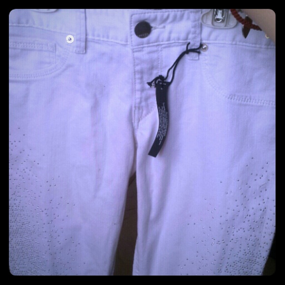 Express Denim - Express White Jean Leggings