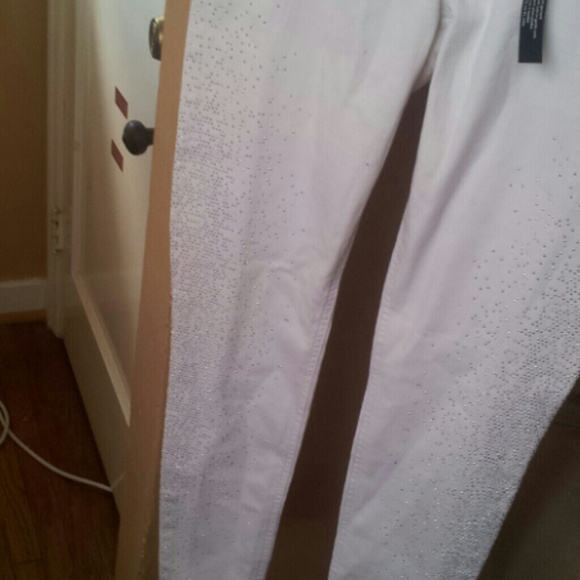 Express White Jean Leggings - Picture 2 of 2