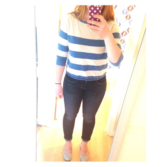 Nautical Summery Striped Sweater - Picture 1 of 2