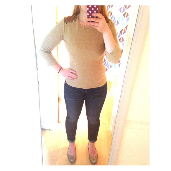 Ralph Lauren Equestrian Inspired Top