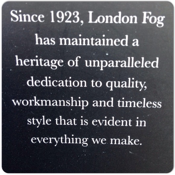 91 YEARS PROVEN QUALITY & WORKMANSHIP💠LONDON FOG - Picture 2 of 4